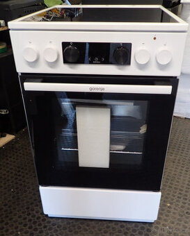 Sporák - elektrický, GORENJE GEC5C42WG nové čti