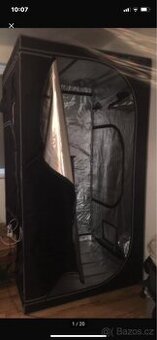 Pěstební grow box 120 na 120 na 200 cm
