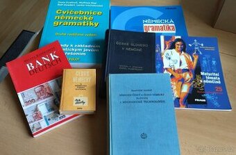 Prodám učebnice a slovníky němčina