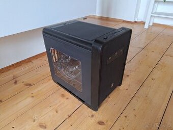 PC skříň + Corsair CX430M +chladič Gelid Tranquillo 3 +další