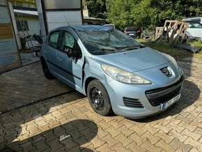 PEUGEOT 207 1.4i-54Kw-2010 Havarováno