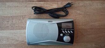Přenosné FM rádio, do zásuvky i na baterie
