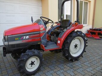 Malotraktor MITSUBISHI MTZ18D s rotavátorem