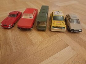 Sběratelská retro autíčka /KDN, KZ SemiIy, Igra, Eselle/