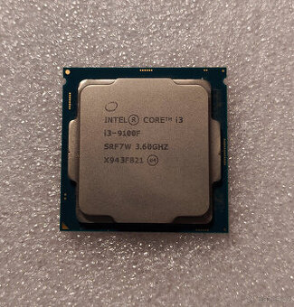 9. gen. Intel Core | i3-9100 | 4.20 GHz | LGA 1151 |