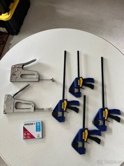 Irwin Quick Grip Nové Svorky Heavy Duty Staple Guns $$$$$$$