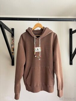 Travis Scott x Jordan Flight Graphic Hoodie Archaeo Brown