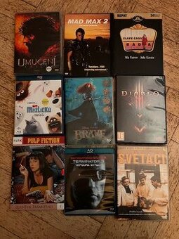 Mix DVD Blu Ray filmů