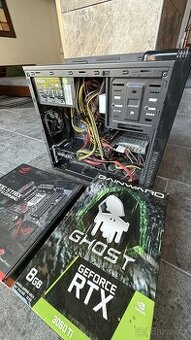 HERNI PC, Intel i5 2,90GHz, RTX 3060Ti 8GB, 32GB RAM