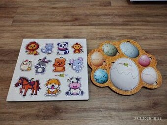 Dřevěné puzzle