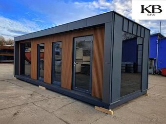 Zahradní sauna / kontejnerová sauna / venkovní sauna 8,0x3,0