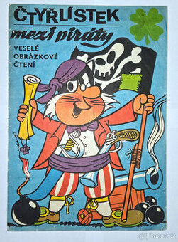 Čtyřlístek č.2  Mezi piráty - Original 1969