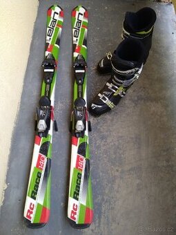 Juniorský lyžařský set, lyže a lyžáky