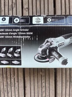 Ryobi RAG950-125, úhlová bruska