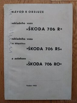 kniha Škoda 706 Návod k obsluze