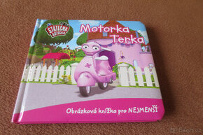 Dětská knížka Motorka Terka-pro nejmenší 16x18 cm