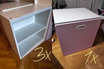 Skříň IKEA platsa - velké šuple s police