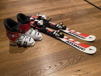 Lyže Atomic race 80 cm + boty Atomic 237 mm = 19