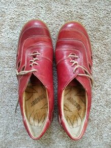 Kožené boty - vel. 38