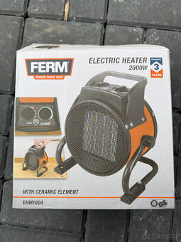 Elektrické topidlo, topení FERM 2KW