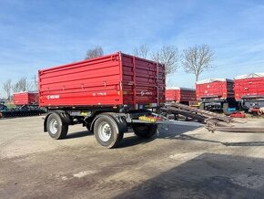 Skladový prodej Schválení EU Dvounápravový přívěs 12t