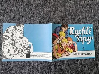 J. Foglar : Rychlé šípy, omalovánky 2