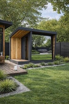 Venkovní Fisnká sauna Modern