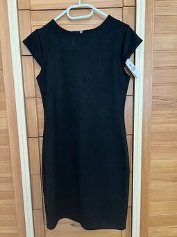 Černé dámské šaty se zipem, vel.L, NOVÉ