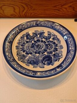 Ručně malovaný talíř k zavěšení