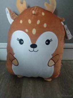 Nový plyšový polštář  Sobík