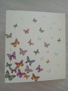 Pořadač s motýlky