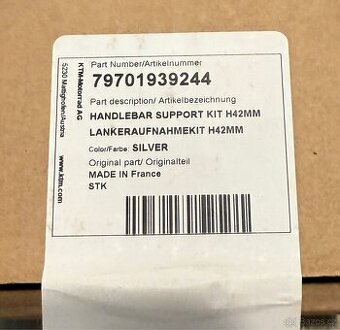 Zvýšení řídítek KTM, Husqvarna, Gas Gas 42mm