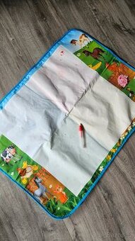 Podložka na malování s tužkou na vodu (farma)