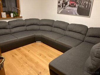 Rozkládací sedačka s úložným prostorem –