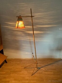 Retro lampa podlahová 60. léta