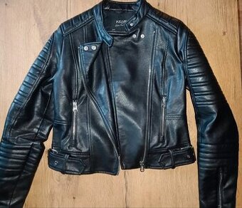 Koženková bunda vel S