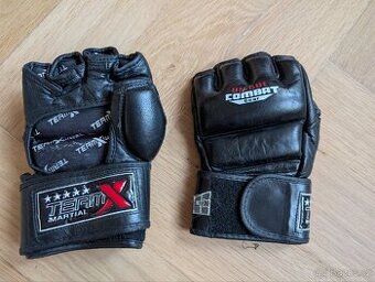 MMA rukavice kožené - velikost M
