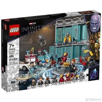 Nerozbalené LEGO Marvel 76216 Zbrojnice Iron Mana
