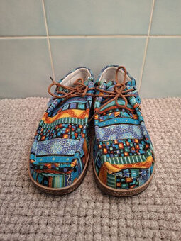 Mokasíny design patchwork č. 40 (fakticky 39)