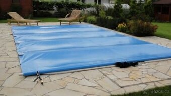 Zakrývací bezpečnostní plachta na bazén
