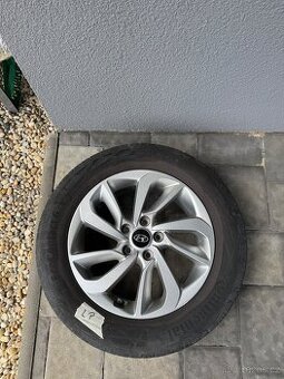 ALU kola Hyundai + letní pneu Continental 225/60 R17