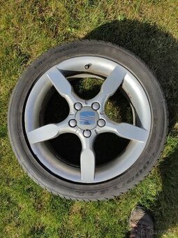 Sada 4 alu disků R17 originál Seat