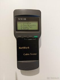 SC8108 Network cable tester - zkoušečka ethernet kabelů