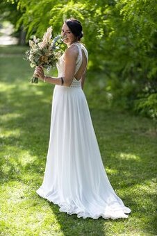 Prodám svatební šaty Adora v "boho" stylu