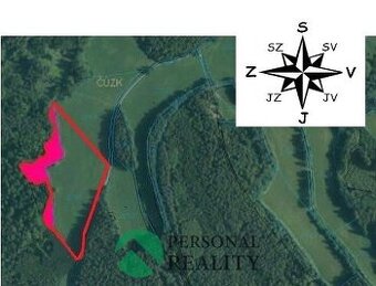 Prodej podílu 1/6 zemědělská půda, 27 974 m2 - Člunek - Lomy