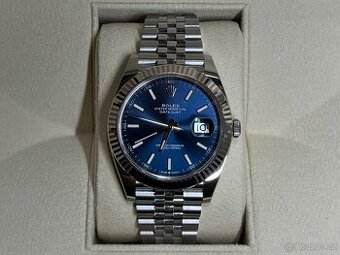 Hodinky Rolex Datejust 41 Ref. 126334 modrý číselník
