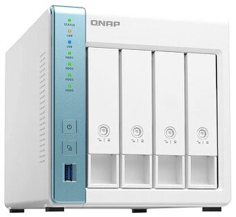 40TB NAS - QNAP TS-431P3-4G + 4x WD Gold 10TB - 1