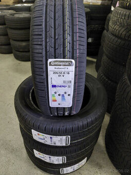 205/55 R16 91V Continental EcoContact 6 nové 4ks letní