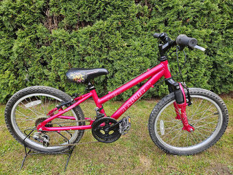 20" dívčí růžové horské hliníkové kolo NORCO, rám 10"