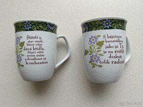 Porcelánový hrnek, hrníček nový. Druhý k 50 tinám.